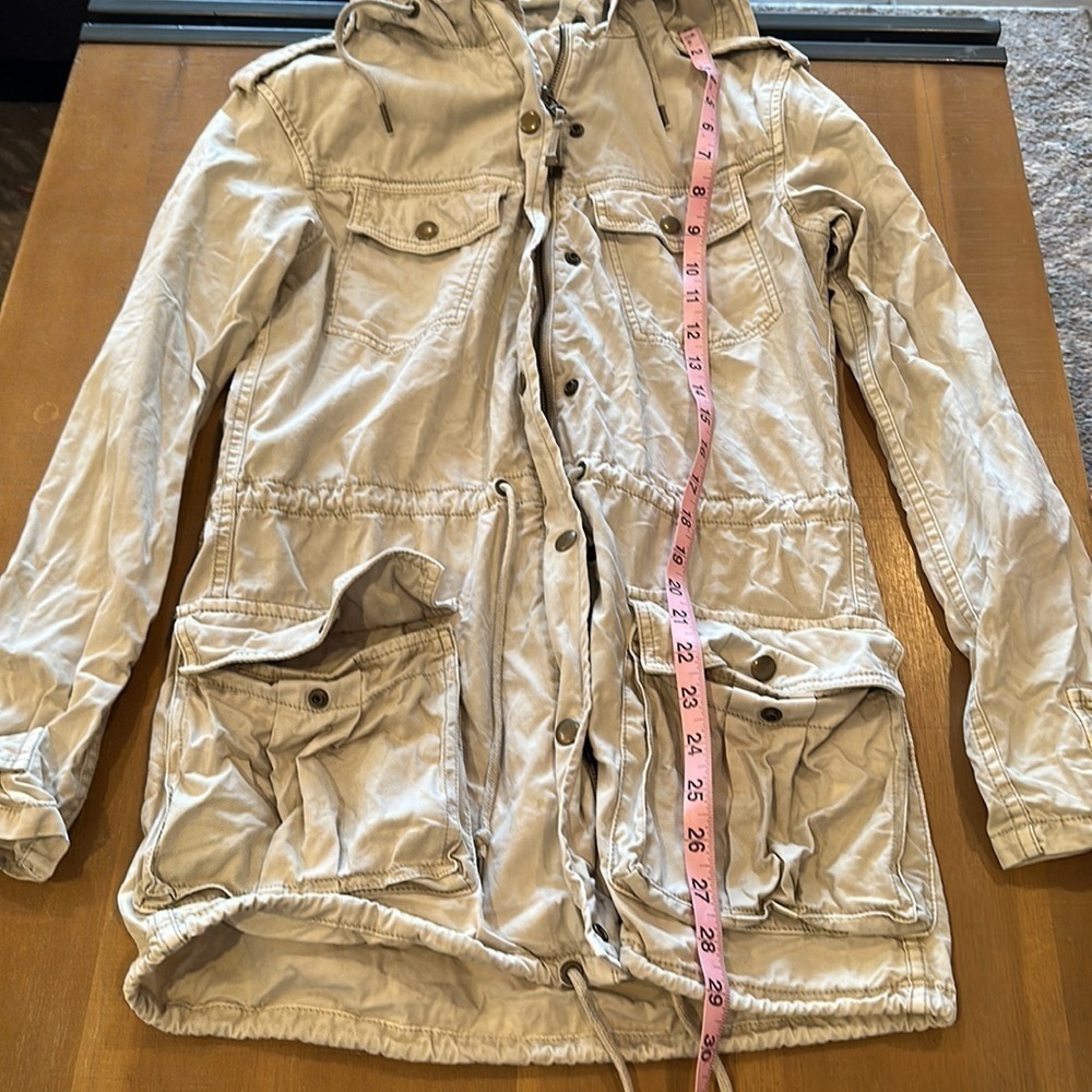 Aritzia Talula utility jacket light tan xxxs - Picture 10 of 11